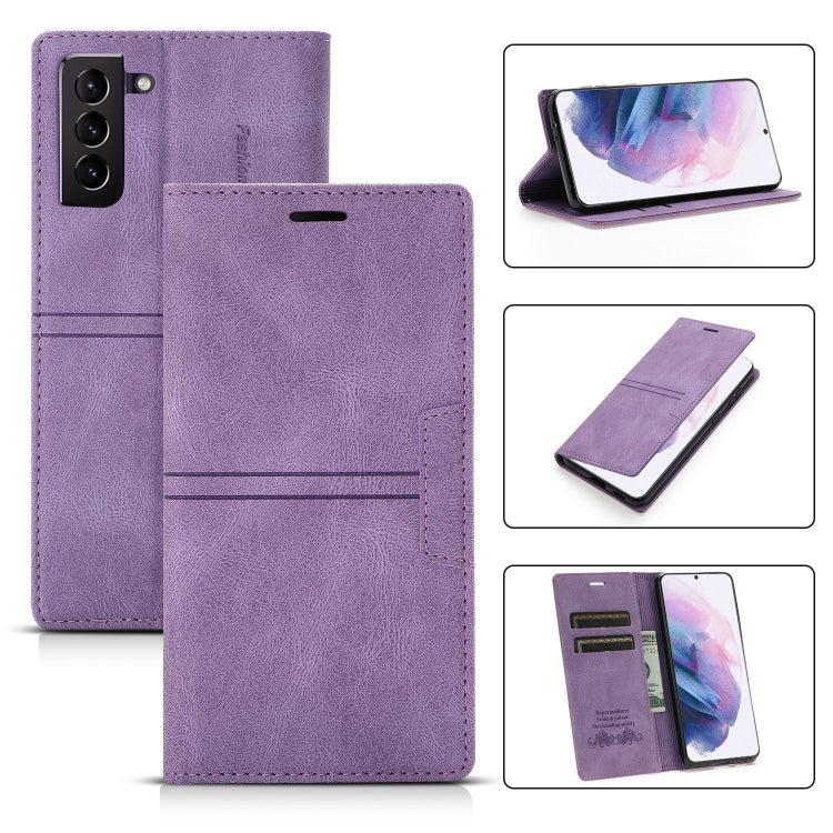 Dream Magnetic Suction Business Horizontal Flip PU Leather Case with Holder & Card Slot & Wallet, For Samsung Galaxy S20 FE, For Samsung Galaxy S20 Ultra, For Samsung Galaxy S21+ 5G, For Samsung Galaxy S21 5G, For Samsung Galaxy S21 FE 5G              ...