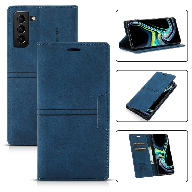 Dream Magnetic Suction Business Horizontal Flip PU Leather Case with Holder & Card Slot & Wallet, For Samsung Galaxy S20 FE, For Samsung Galaxy S20 Ultra, For Samsung Galaxy S21+ 5G, For Samsung Galaxy S21 5G, For Samsung Galaxy S21 FE 5G              ...