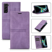 Load image into Gallery viewer, Dream Magnetic Suction Business Horizontal Flip PU Leather Case with Holder &amp; Card Slot &amp; Wallet, For Samsung Galaxy S20 FE, For Samsung Galaxy S20 Ultra, For Samsung Galaxy S21+ 5G, For Samsung Galaxy S21 5G, For Samsung Galaxy S21 FE 5G              ...