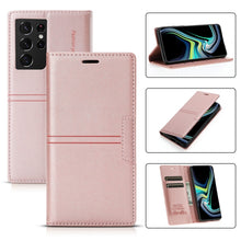 Load image into Gallery viewer, Dream Magnetic Suction Business Horizontal Flip PU Leather Case with Holder &amp; Card Slot &amp; Wallet, For Samsung Galaxy S20 FE, For Samsung Galaxy S20 Ultra, For Samsung Galaxy S21+ 5G, For Samsung Galaxy S21 5G, For Samsung Galaxy S21 FE 5G              ...