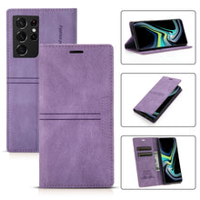 Load image into Gallery viewer, Dream Magnetic Suction Business Horizontal Flip PU Leather Case with Holder &amp; Card Slot &amp; Wallet, For Samsung Galaxy S20 FE, For Samsung Galaxy S20 Ultra, For Samsung Galaxy S21+ 5G, For Samsung Galaxy S21 5G, For Samsung Galaxy S21 FE 5G              ...
