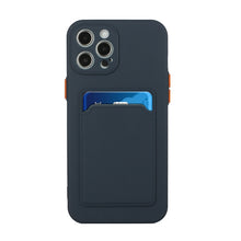 Load image into Gallery viewer, Card Slot Design Shockproof TPU Protective Case, For iPhone 13 Pro Max, For iPhone 13 Pro, For iPhone 13, For iPhone 13 mini