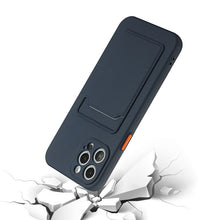 Load image into Gallery viewer, Card Slot Design Shockproof TPU Protective Case, For iPhone 13 Pro Max, For iPhone 13 Pro, For iPhone 13, For iPhone 13 mini