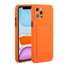 Load image into Gallery viewer, Card Slot Design Shockproof TPU Protective Case, For iPhone 13 Pro Max, For iPhone 13 Pro, For iPhone 13, For iPhone 13 mini