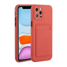 Load image into Gallery viewer, Card Slot Design Shockproof TPU Protective Case, For iPhone 13 Pro Max, For iPhone 13 Pro, For iPhone 13, For iPhone 13 mini