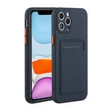Load image into Gallery viewer, Card Slot Design Shockproof TPU Protective Case, For iPhone 13 Pro Max, For iPhone 13 Pro, For iPhone 13, For iPhone 13 mini