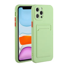 Load image into Gallery viewer, Card Slot Design Shockproof TPU Protective Case, For iPhone 13 Pro Max, For iPhone 13 Pro, For iPhone 13, For iPhone 13 mini