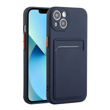 Load image into Gallery viewer, Card Slot Design Shockproof TPU Protective Case, For iPhone 13 Pro Max, For iPhone 13 Pro, For iPhone 13, For iPhone 13 mini
