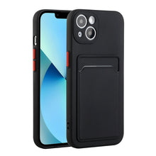 Load image into Gallery viewer, Card Slot Design Shockproof TPU Protective Case, For iPhone 13 Pro Max, For iPhone 13 Pro, For iPhone 13, For iPhone 13 mini