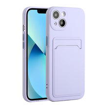 Load image into Gallery viewer, Card Slot Design Shockproof TPU Protective Case, For iPhone 13 Pro Max, For iPhone 13 Pro, For iPhone 13, For iPhone 13 mini