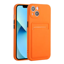 Load image into Gallery viewer, Card Slot Design Shockproof TPU Protective Case, For iPhone 13 Pro Max, For iPhone 13 Pro, For iPhone 13, For iPhone 13 mini
