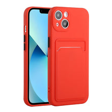 Load image into Gallery viewer, Card Slot Design Shockproof TPU Protective Case, For iPhone 13 Pro Max, For iPhone 13 Pro, For iPhone 13, For iPhone 13 mini