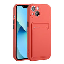 Load image into Gallery viewer, Card Slot Design Shockproof TPU Protective Case, For iPhone 13 Pro Max, For iPhone 13 Pro, For iPhone 13, For iPhone 13 mini