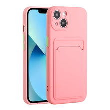 Load image into Gallery viewer, Card Slot Design Shockproof TPU Protective Case, For iPhone 13 Pro Max, For iPhone 13 Pro, For iPhone 13, For iPhone 13 mini