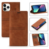 Dream Magnetic Suction Business Horizontal Flip PU Leather Case with Holder & Card Slot & Wallet, For iPhone 13 mini, For iPhone 13, For iPhone 13 Pro, For iPhone 13 Pro Max, For iPhone 12 mini, For iPhone 12 / 12 Pro, For iPhone 12 Pro Max, For iPhone 11