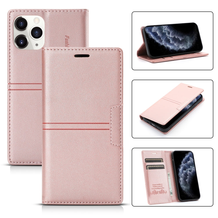 Dream Magnetic Suction Business Horizontal Flip PU Leather Case with Holder & Card Slot & Wallet, For iPhone 11 Pro, For iPhone 11 Pro Max, For iPhone X / XS, For iPhone XR, For iPhone XS Max, For iPhone SE 2022 / SE 2020 / 8 / 7                       ...