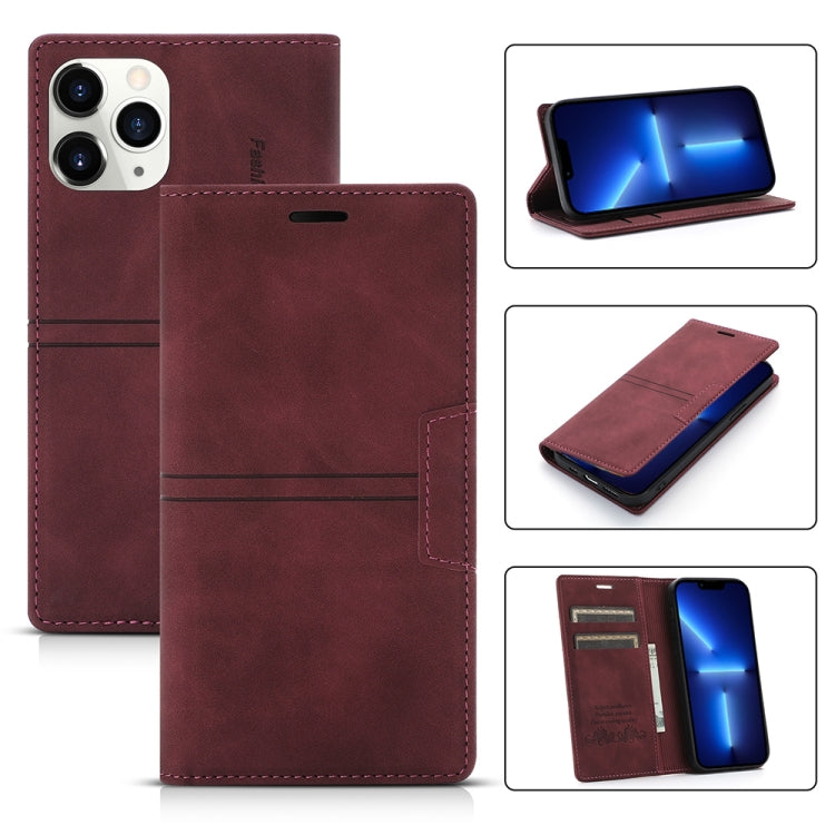 Dream Magnetic Suction Business Horizontal Flip PU Leather Case with Holder & Card Slot & Wallet, For iPhone 11 Pro, For iPhone 11 Pro Max, For iPhone X / XS, For iPhone XR, For iPhone XS Max, For iPhone SE 2022 / SE 2020 / 8 / 7                       ...