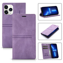 Load image into Gallery viewer, Dream Magnetic Suction Business Horizontal Flip PU Leather Case with Holder &amp; Card Slot &amp; Wallet, For iPhone 11 Pro, For iPhone 11 Pro Max, For iPhone X / XS, For iPhone XR, For iPhone XS Max, For iPhone SE 2022 / SE 2020 / 8 / 7                       ...
