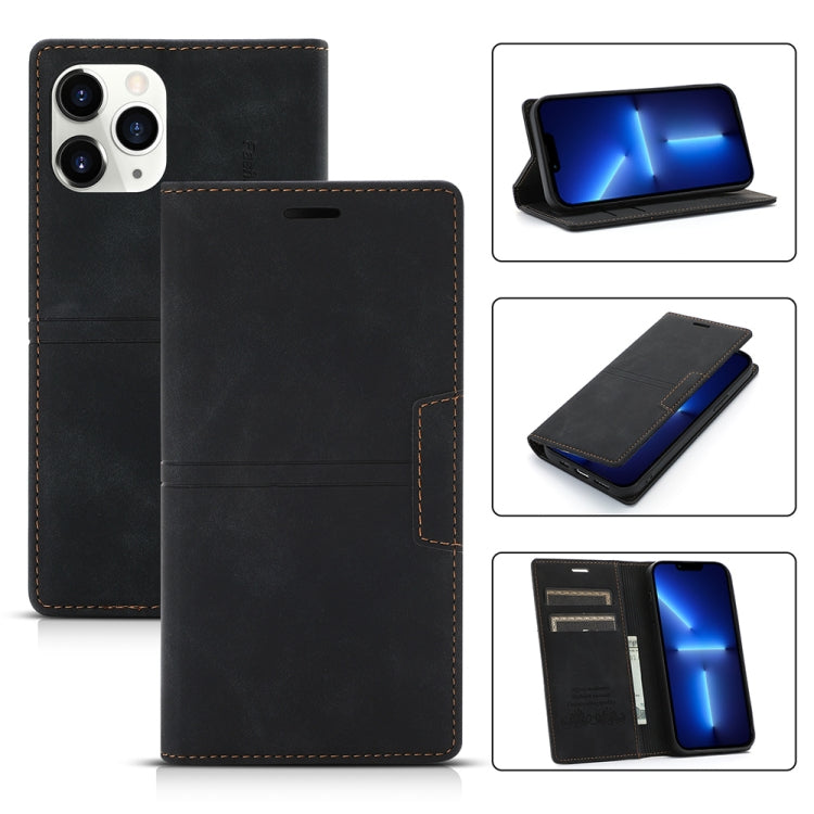 Dream Magnetic Suction Business Horizontal Flip PU Leather Case with Holder & Card Slot & Wallet, For iPhone 11 Pro, For iPhone 11 Pro Max, For iPhone X / XS, For iPhone XR, For iPhone XS Max, For iPhone SE 2022 / SE 2020 / 8 / 7                       ...