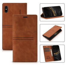 Load image into Gallery viewer, Dream Magnetic Suction Business Horizontal Flip PU Leather Case with Holder &amp; Card Slot &amp; Wallet, For iPhone 11 Pro, For iPhone 11 Pro Max, For iPhone X / XS, For iPhone XR, For iPhone XS Max, For iPhone SE 2022 / SE 2020 / 8 / 7                       ...