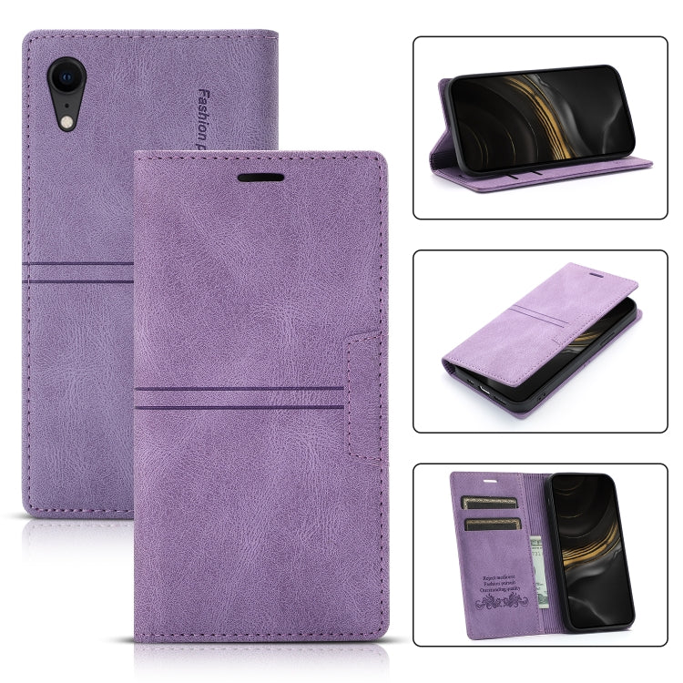 Dream Magnetic Suction Business Horizontal Flip PU Leather Case with Holder & Card Slot & Wallet, For iPhone 11 Pro, For iPhone 11 Pro Max, For iPhone X / XS, For iPhone XR, For iPhone XS Max, For iPhone SE 2022 / SE 2020 / 8 / 7                       ...