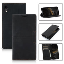 Load image into Gallery viewer, Dream Magnetic Suction Business Horizontal Flip PU Leather Case with Holder &amp; Card Slot &amp; Wallet, For iPhone 11 Pro, For iPhone 11 Pro Max, For iPhone X / XS, For iPhone XR, For iPhone XS Max, For iPhone SE 2022 / SE 2020 / 8 / 7                       ...