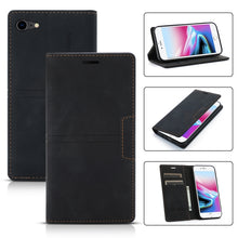 Load image into Gallery viewer, Dream Magnetic Suction Business Horizontal Flip PU Leather Case with Holder &amp; Card Slot &amp; Wallet, For iPhone 11 Pro, For iPhone 11 Pro Max, For iPhone X / XS, For iPhone XR, For iPhone XS Max, For iPhone SE 2022 / SE 2020 / 8 / 7                       ...