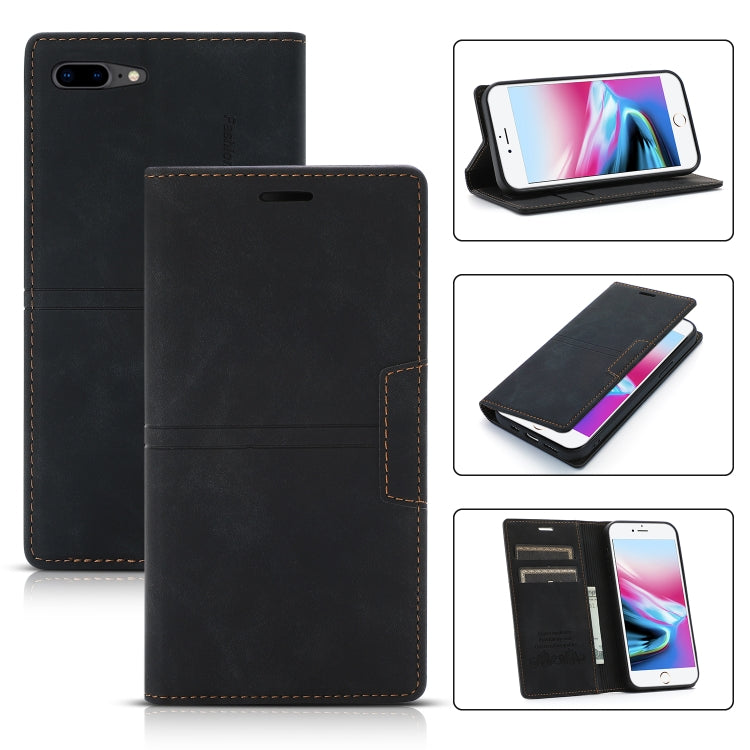 Dream Magnetic Suction Business Horizontal Flip PU Leather Case with Holder & Card Slot & Wallet, For iPhone 11 Pro, For iPhone 11 Pro Max, For iPhone X / XS, For iPhone XR, For iPhone XS Max, For iPhone SE 2022 / SE 2020 / 8 / 7                       ...