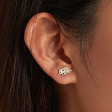 Load image into Gallery viewer, S925 Sterling Silver Cute Sloth Ear Studs Women Earrings, Cute Sloth