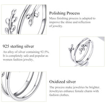 Load image into Gallery viewer, S925 Sterling Silver Multi-loop Wicker Women Open Ring, Wicker