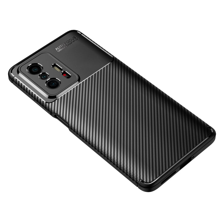 Carbon Fiber Texture Shockproof TPU Case, For Xiaomi Mi 11T / 11T Pro, For Xiaomi Civi, For Huawei Nova 9 Pro