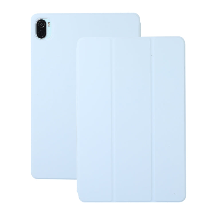 Solid Color Magnetic Horizontal Flip Leather Case with Holder, For Xiaomi Pad 5 / Pad 5 Pro