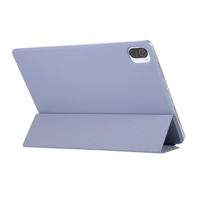 Solid Color Magnetic Horizontal Flip Leather Case with Holder, For Xiaomi Pad 5 / Pad 5 Pro