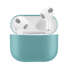 Load image into Gallery viewer, Solid Color Silicone Earphone Protective Case for AirPods 3