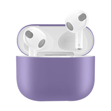 Load image into Gallery viewer, Solid Color Silicone Earphone Protective Case for AirPods 3