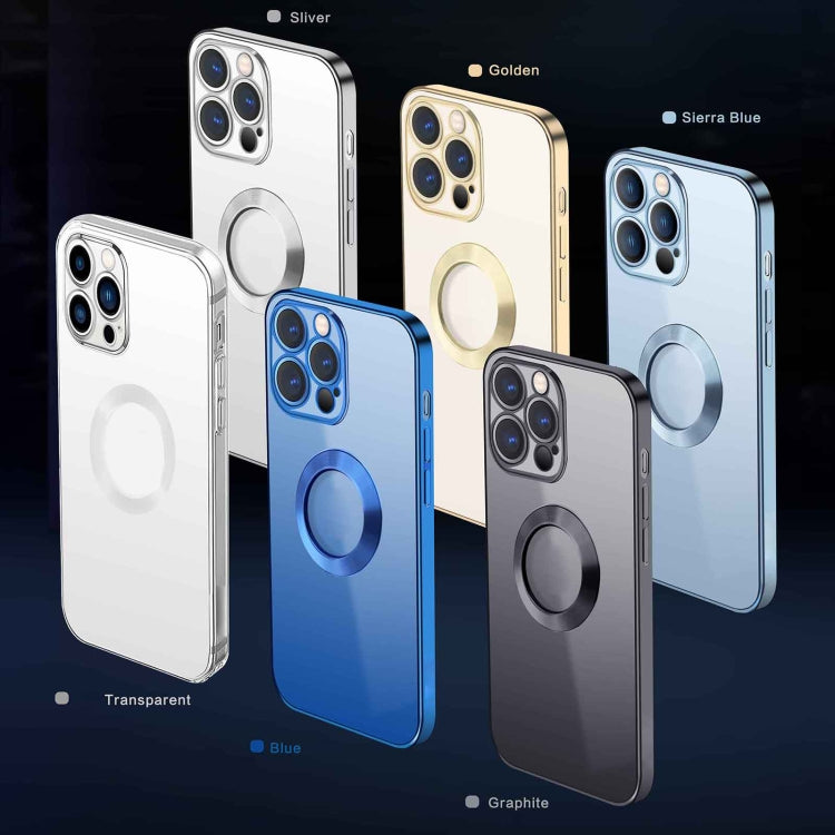 9D Electroplated Edge Metal Ring Clear PC + TPU Shockproof Case, For iPhone 13, For iPhone 13 Pro, For iPhone 13 Pro Max, For iPhone 12, For iPhone 12 Pro, For iPhone 12 Pro Max, For iPhone 11, For iPhone 11 Pro Max