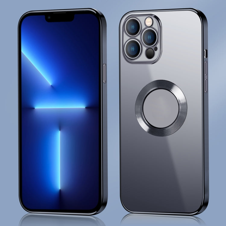 9D Electroplated Edge Metal Ring Clear PC + TPU Shockproof Case, For iPhone 13, For iPhone 13 Pro, For iPhone 13 Pro Max, For iPhone 12, For iPhone 12 Pro, For iPhone 12 Pro Max, For iPhone 11, For iPhone 11 Pro Max