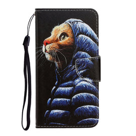 3D Colored Drawing Horizontal Flip PU Leather Case with Holder & Card Slots & Wallet, For Sony Xperia 20, For Sony Xperia XZ3, For Sony Xperia XZ4