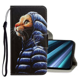 3D Colored Drawing Horizontal Flip PU Leather Case with Holder & Card Slots & Wallet, For Sony Xperia XZ5, For Xiaomi Redmi 8, For Xiaomi Redmi 7A