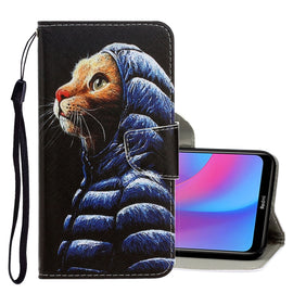 3D Colored Drawing Horizontal Flip PU Leather Case with Holder & Card Slots & Wallet, For Xiaomi Redmi 8A, For Xiaomi Redmi Note 7, For Xiaomi Redmi Note 8