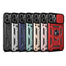 Load image into Gallery viewer, Sliding Camera Cover Design Precise Hole TPU+PC Protective Case, For iPhone 13, For iPhone 13 Pro, For iPhone 13 Pro Max