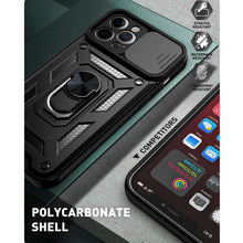 Load image into Gallery viewer, Sliding Camera Cover Design Precise Hole TPU+PC Protective Case, For iPhone 13, For iPhone 13 Pro, For iPhone 13 Pro Max