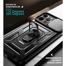 Load image into Gallery viewer, Sliding Camera Cover Design Precise Hole TPU+PC Protective Case, For iPhone 13, For iPhone 13 Pro, For iPhone 13 Pro Max