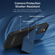 Load image into Gallery viewer, ROCK Element Plus TPU + PC Shockproof Protective Case with Folding Holder, For iPhone 13 Pro Max