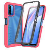 Starry Sky Solid Color Series Shockproof PC + TPU Protective Case with PET Film, For Xiaomi Poco M3 / Redmi Note 9 4G, For Xiaomi Redmi Note 10, For Xiaomi Redmi Note 10 Pro, For Google Pixel 6, For OPPO A54 5G / A74 5G / A93 5G / OnePlus Nord N200 5G ...