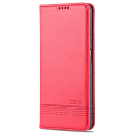 AZNS Magnetic Calf Texture Horizontal Flip Leather Case with Card Slots & Holder & Wallet, For Samsung Galaxy A03s 166mm