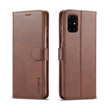 Load image into Gallery viewer, LC.IMEEKE Calf Texture Horizontal Flip Leather Case with Holder &amp; Card Slots &amp; Wallet, For Samsung Galaxy A03s 166mm