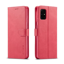 Load image into Gallery viewer, LC.IMEEKE Calf Texture Horizontal Flip Leather Case with Holder &amp; Card Slots &amp; Wallet, For Samsung Galaxy A03s 166mm