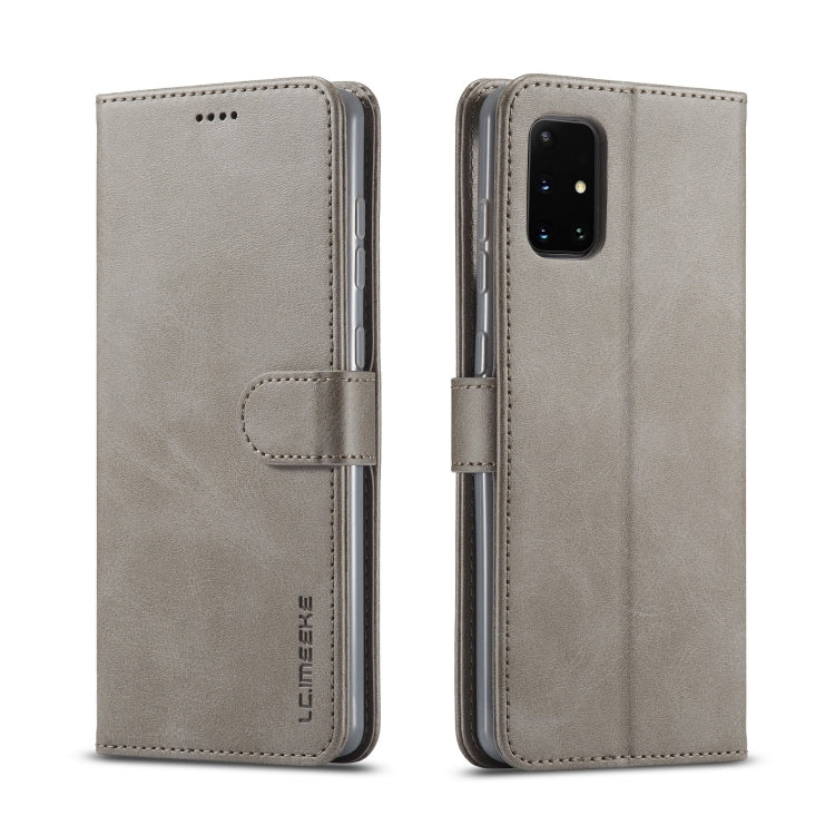 LC.IMEEKE Calf Texture Horizontal Flip Leather Case with Holder & Card Slots & Wallet, For Samsung Galaxy A03s 166mm