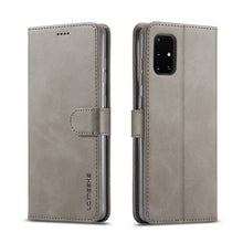 Load image into Gallery viewer, LC.IMEEKE Calf Texture Horizontal Flip Leather Case with Holder &amp; Card Slots &amp; Wallet, For Samsung Galaxy A03s 166mm